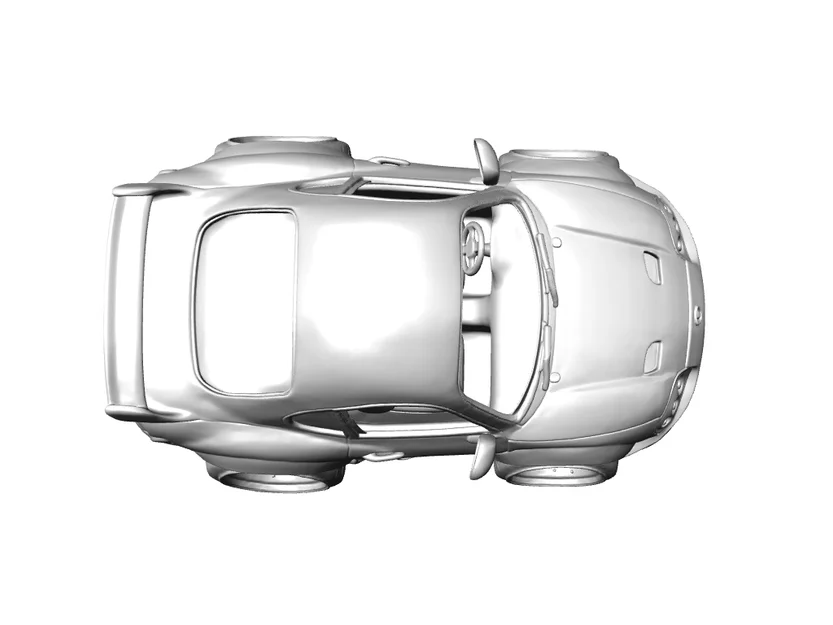 Mô hình 3D Toyota Supra MK4 1993 phong cách Caricature cực chất - Image 4