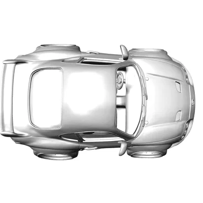 Mô hình 3D Toyota Supra MK4 1993 phong cách Caricature cực chất