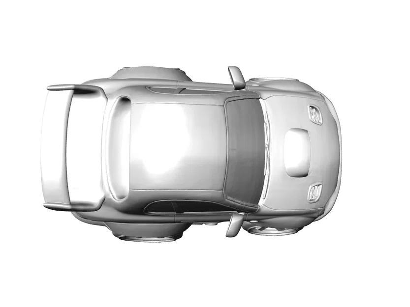 Mô hình Subaru Impreza 22B STI 1998 phong cách hoạt hình (Caricature) - Image 4