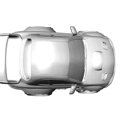 Mô hình Subaru Impreza 22B STI 1998 phong cách hoạt hình (Caricature)