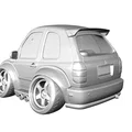 Mô hình 3D xe Volkswagen Golf MK3 GTI 1992 phong cách Caricature - Thumbnail 2