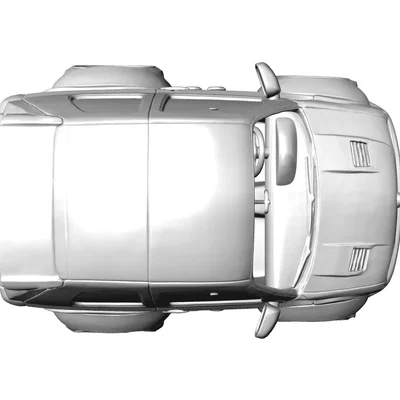 Mô hình 3D xe Volkswagen Golf MK3 GTI 1992 phong cách Caricature