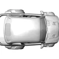 Mô hình xe Ford Escort RS Cosworth 1992 phong cách Caricature 3D - Thumbnail 2