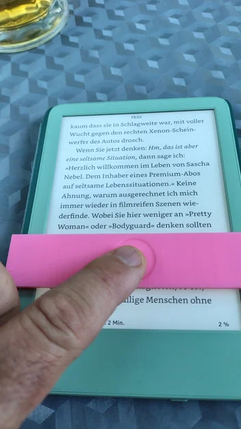 Thước hỗ trợ đọc sách cho Kindle 2024 - Image 1