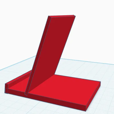 Giá đỡ điện thoại để bàn 3D tối giản - Dễ in, chắc chắn