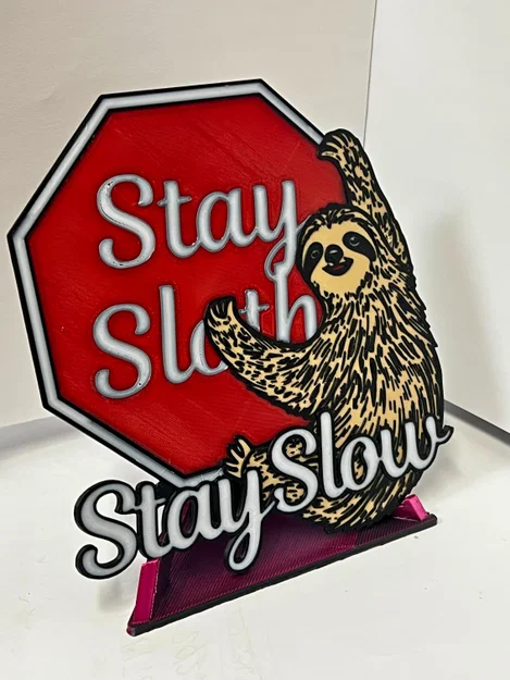 Mô hình trang trí để bàn Stay Sloth: Lời nhắc sống chậm đầy nghệ thuật - Image 2
