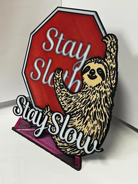 Mô hình trang trí để bàn Stay Sloth: Lời nhắc sống chậm đầy nghệ thuật - Image 3