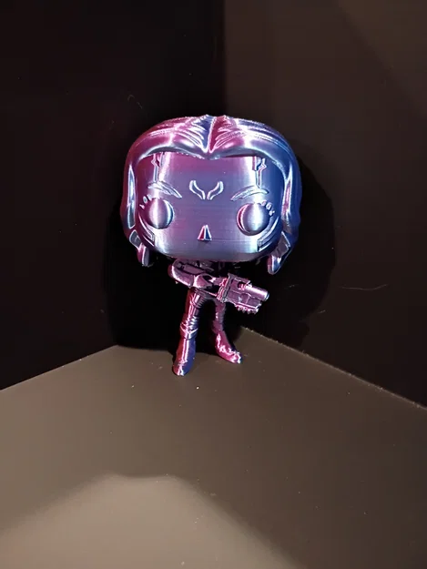 Mô hình Gamora phong cách Funko Pop - Tự in 3D cực chất - Image 1