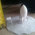 Mô hình tiểu cảnh tên lửa không gian (Space Rocket Diorama) - Thumbnail 4