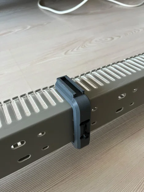 Bộ kẹp quản lý dây cáp dạng mô-đun gắn ray (cho nẹp 60x60) - Image 3