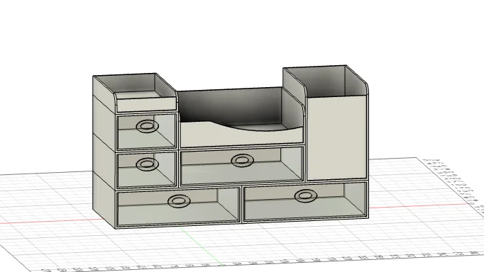 Khay Đựng Đồ Đa Năng ORGANIZZATORE GT624 - In 3D Tiện Lợi - Image 1