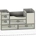 Khay Đựng Đồ Đa Năng ORGANIZZATORE GT624 - In 3D Tiện Lợi - Thumbnail 1