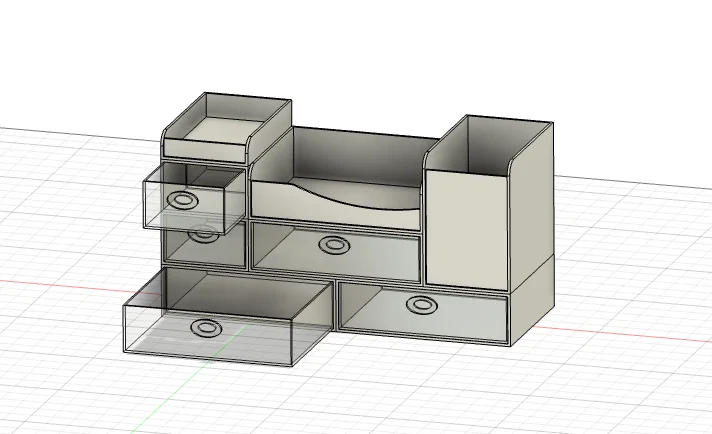 Khay Đựng Đồ Đa Năng ORGANIZZATORE GT624 - In 3D Tiện Lợi - Image 2