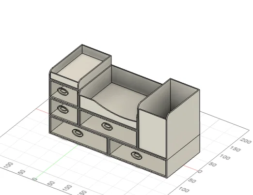 Khay Đựng Đồ Đa Năng ORGANIZZATORE GT624 - In 3D Tiện Lợi - Image 3