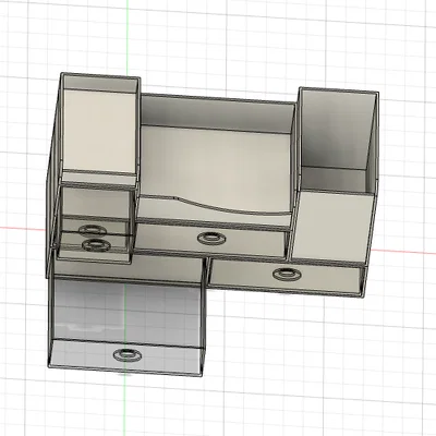 Khay Đựng Đồ Đa Năng ORGANIZZATORE GT624 - In 3D Tiện Lợi