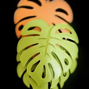 Đế lót ly hình lá Monstera (Monstera Leaf Coaster) - Image 2
