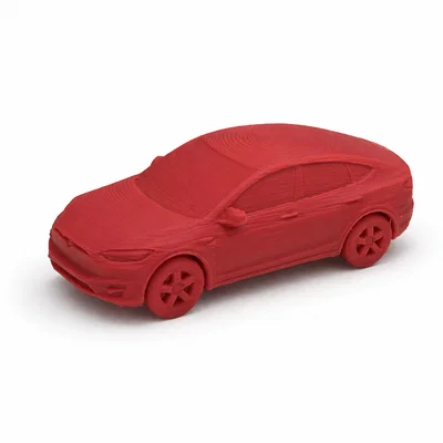 Tiny Tesla Model X - Bộ sưu tập xe mô hình mini