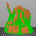 Vhorlath Realms – Reptilian – Sunscale Spearwarden (Mô hình 3D in STL Dark Fantasy) - Thumbnail 6