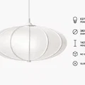 Chụp đèn Ellipsoid cho đèn thả E27 - Thumbnail 2