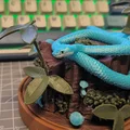 Rắn lục đảo (Trimeresurus insularis) - Mô hình tiểu cảnh để bàn - Thumbnail 5