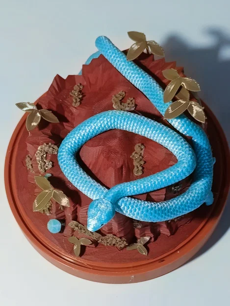Rắn lục đảo (Trimeresurus insularis) - Mô hình tiểu cảnh để bàn - Image 6