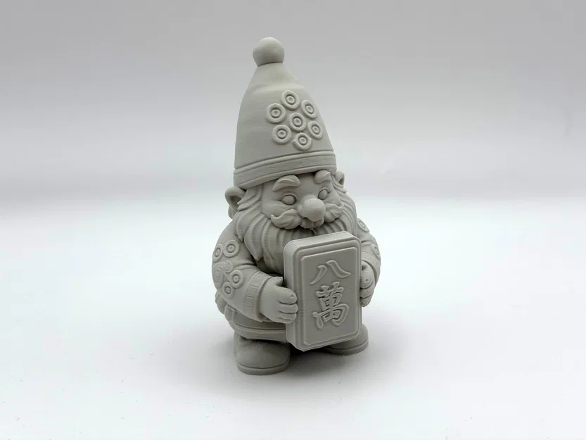 Chú Lùn Giữ Mạt Chược (Mahjong Garden Gnome) - Image 2