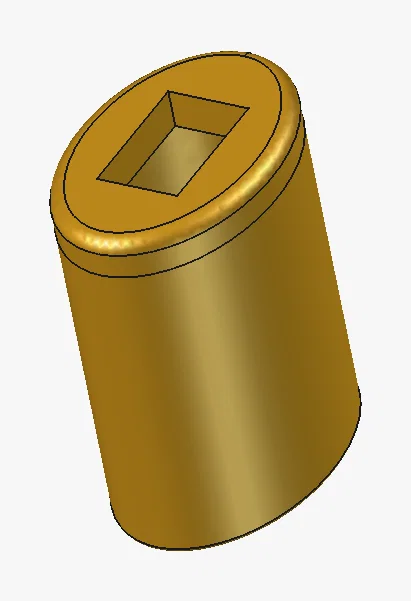Phụ kiện thay thế khớp nối dù che nắng 3D (Sonnenschirm Ersatzteil) - Image 2