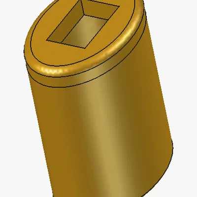 Phụ kiện thay thế khớp nối dù che nắng 3D (Sonnenschirm Ersatzteil)