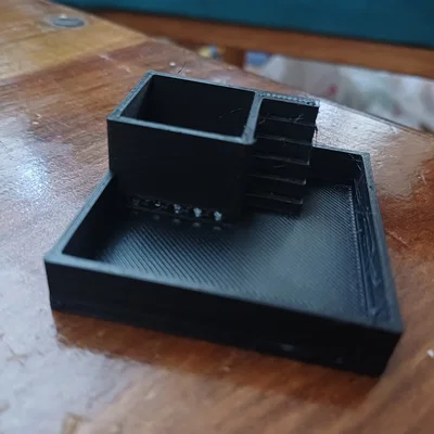 Chậu Cây Phong Cách Brutalist Hiện Đại - Tự In 3D Độc Đáo