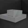 Chậu Cây Phong Cách Brutalist Hiện Đại - Tự In 3D Độc Đáo - Thumbnail 2