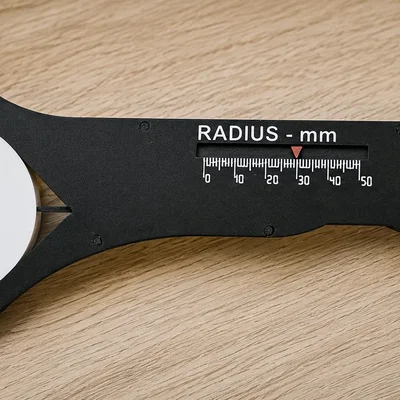 Thước đo bán kính hình tròn (Radius Gauge) in 3D chính xác