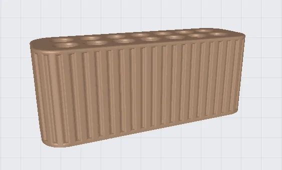 Khay đựng bút (Pen Holder) in 3D thiết kế tối giản, hiện đại - Image 1