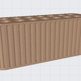 Khay đựng bút (Pen Holder) in 3D thiết kế tối giản, hiện đại