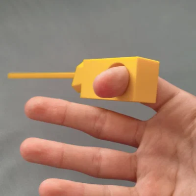 Mô hình đồ chơi trực thăng bay 3D - Dự án in ấn dễ thực hiện