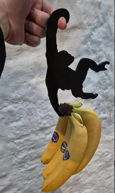 Móc treo chuối hình khỉ độc đáo cho không gian bếp (Monkey Banana Hanger) - Image 2