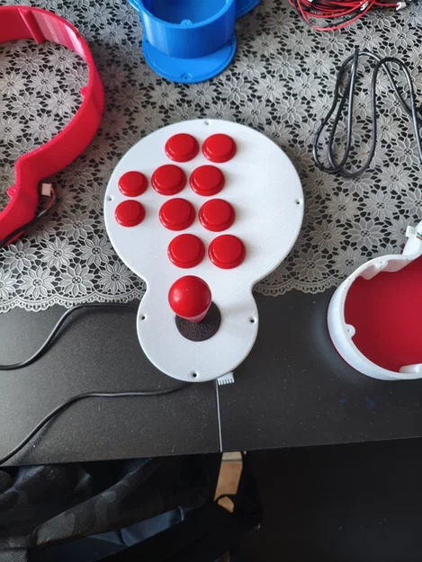 Vỏ bọc tay cầm Arcade / Fight Stick tùy chỉnh - Image 13