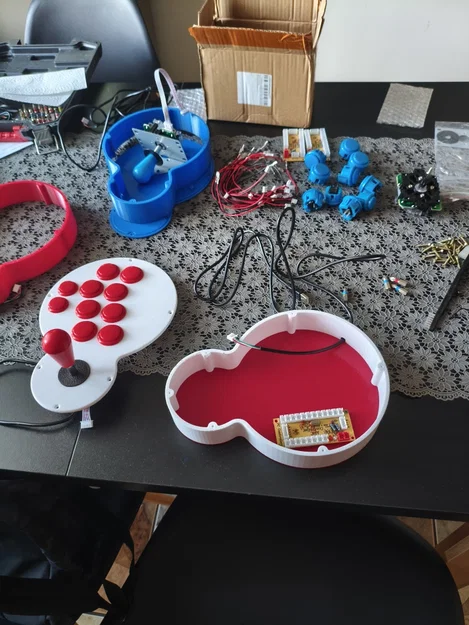 Vỏ bọc tay cầm Arcade / Fight Stick tùy chỉnh - Image 16
