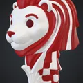 Mô hình Merlion Clicker - Kỷ niệm Quốc khánh Singapore - Thumbnail 3