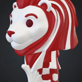 Mô hình Merlion Clicker - Kỷ niệm Quốc khánh Singapore