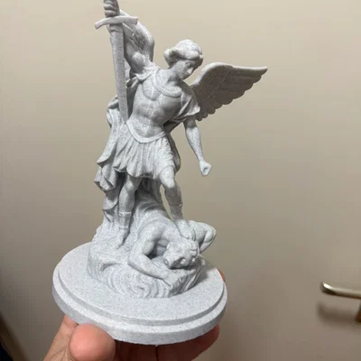 Mô hình 3D Tổng lãnh thiên thần Michael (Archangel Michael)