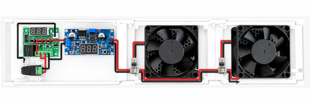 Hệ thống quạt tản nhiệt mô-đun – Thiết bị hỗ trợ sưởi thông minh DIY - Image 2