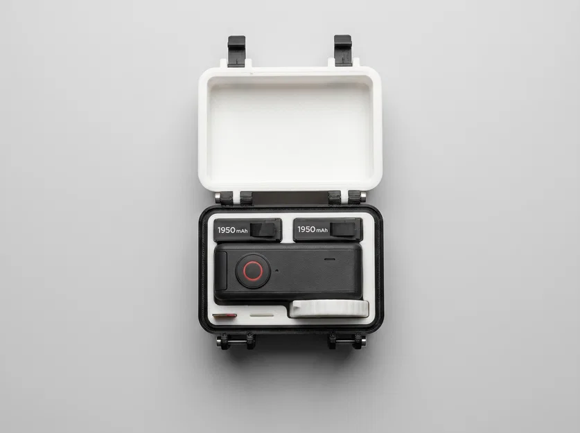 Hộp Đựng DJI Osmo Action 6 Siêu Bền – Bản Mini (Có Ngăn Chứa Pin & Thẻ Nhớ) - Image 1