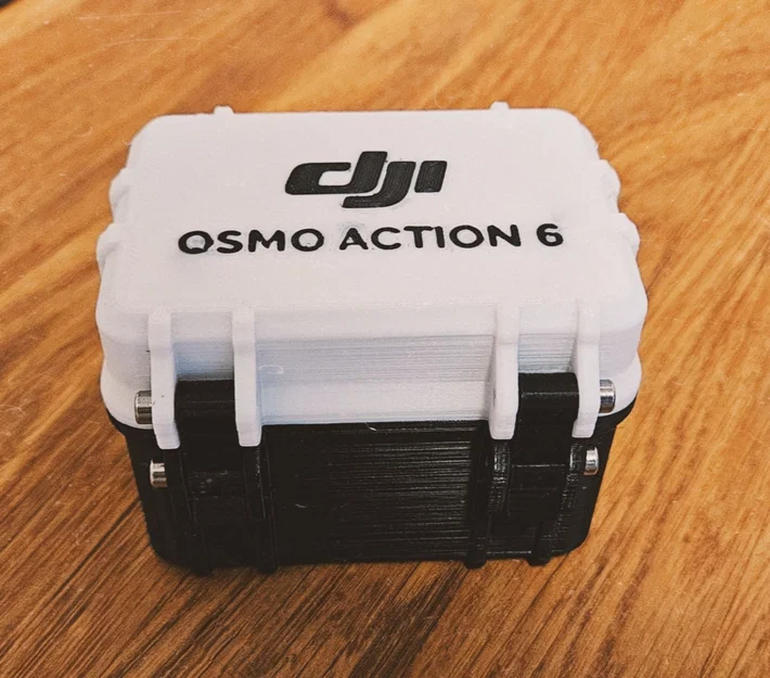 Hộp Đựng DJI Osmo Action 6 Siêu Bền – Bản Mini (Có Ngăn Chứa Pin & Thẻ Nhớ) - Image 3