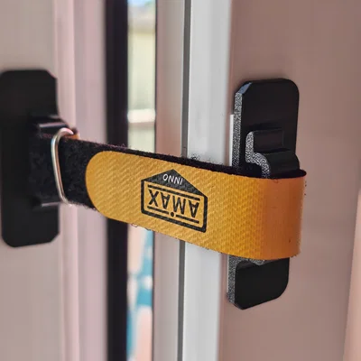 Bộ móc cố định cửa sổ dùng với dây đai Velcro