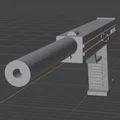 Mô hình móc khóa súng USP in 3D độc đáo - Thumbnail 1