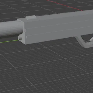 Mô hình móc khóa súng USP in 3D độc đáo