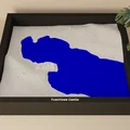 Lâu đài Fuschlsee, Áo - Mô hình địa hình 3D thu nhỏ - Thumbnail 1