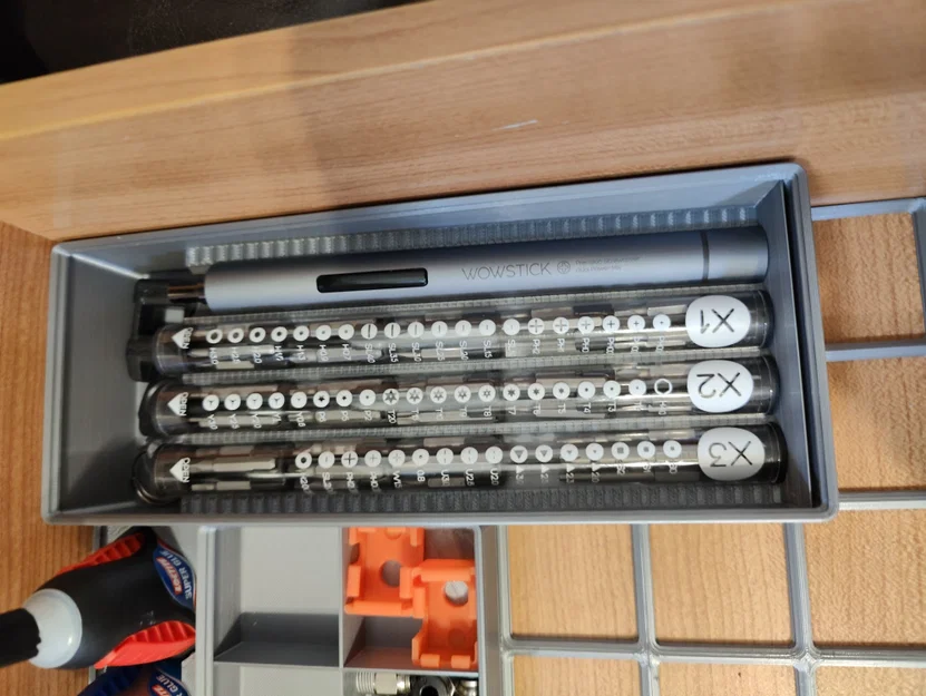 Khay Đựng Bộ Tua Vít Xiaomi Wowstick Chuẩn Gridfinity - Image 2