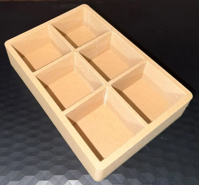 Khay 6 Ngăn Đựng Gia Vị Tiện Lợi (Korenicky) - Tự In 3D - Image 2
