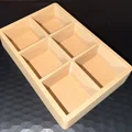 Khay 6 Ngăn Đựng Gia Vị Tiện Lợi (Korenicky) - Tự In 3D - Thumbnail 2